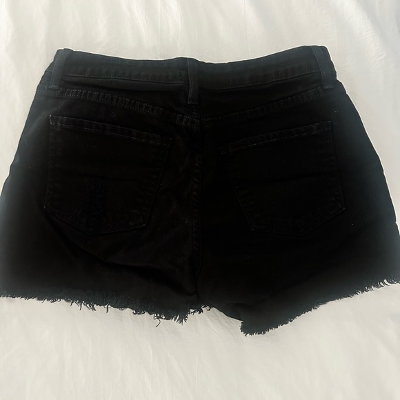 Just Black Medium black denim shorts - Picture 2 of 5
